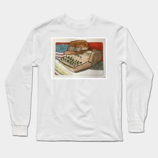 Royal Typewriter and Stetson Long Sleeve T-Shirt